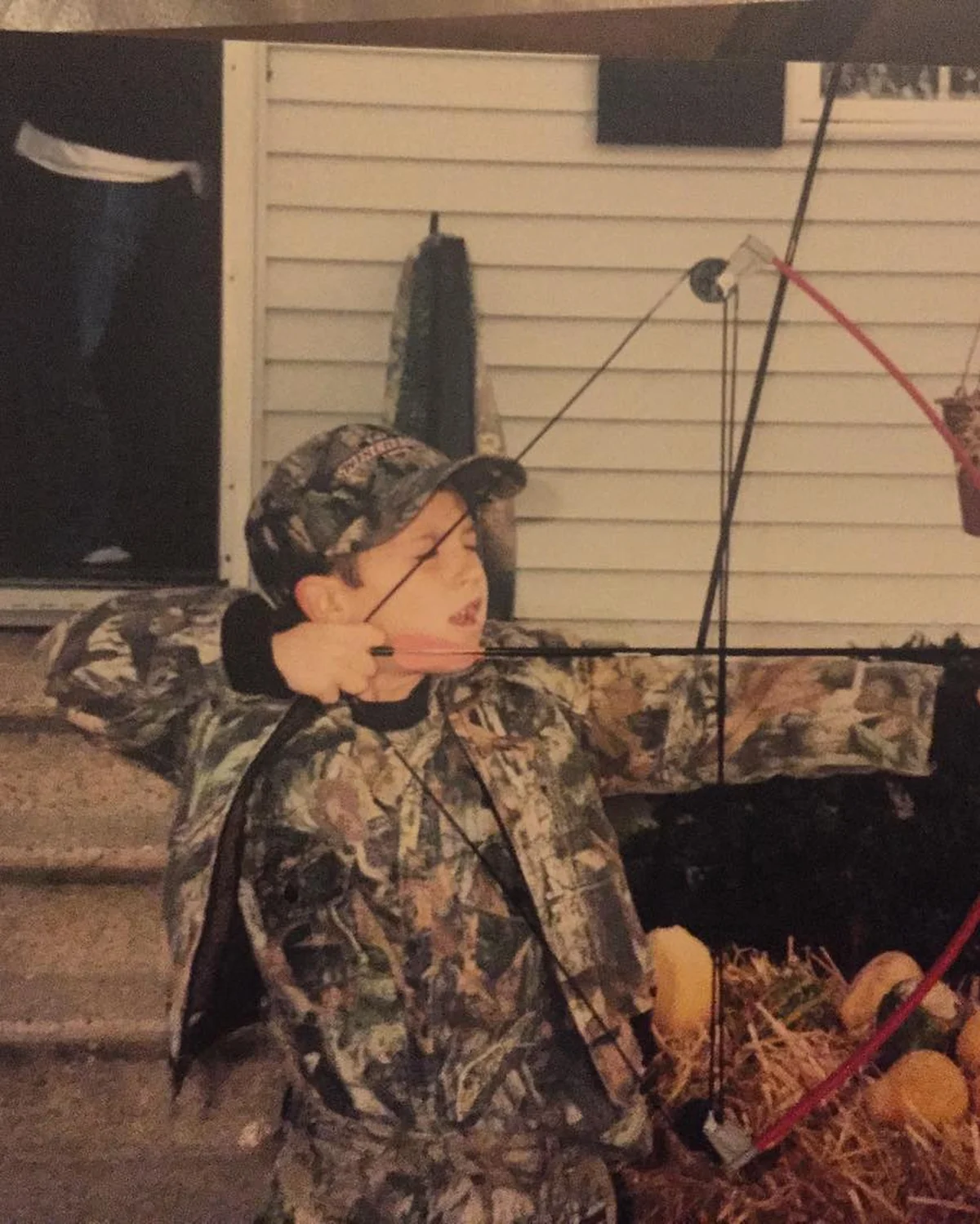 Kaleb with a mature Iowa whitetail